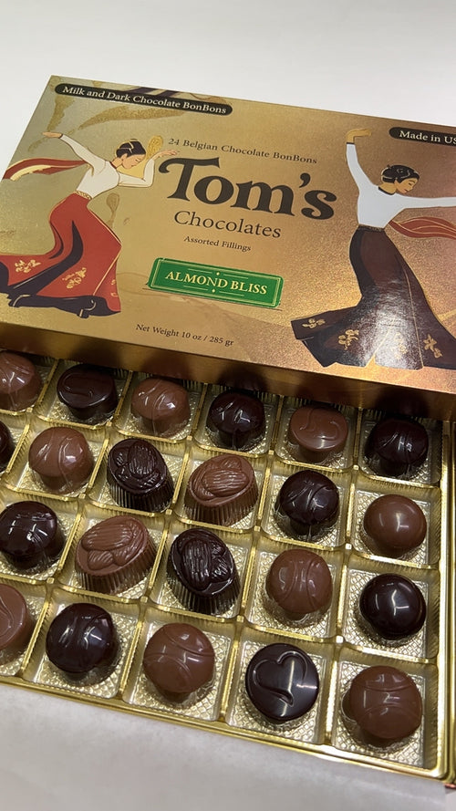 Almond Bliss Mixed Chocolate – 24 Piece Gift Box
