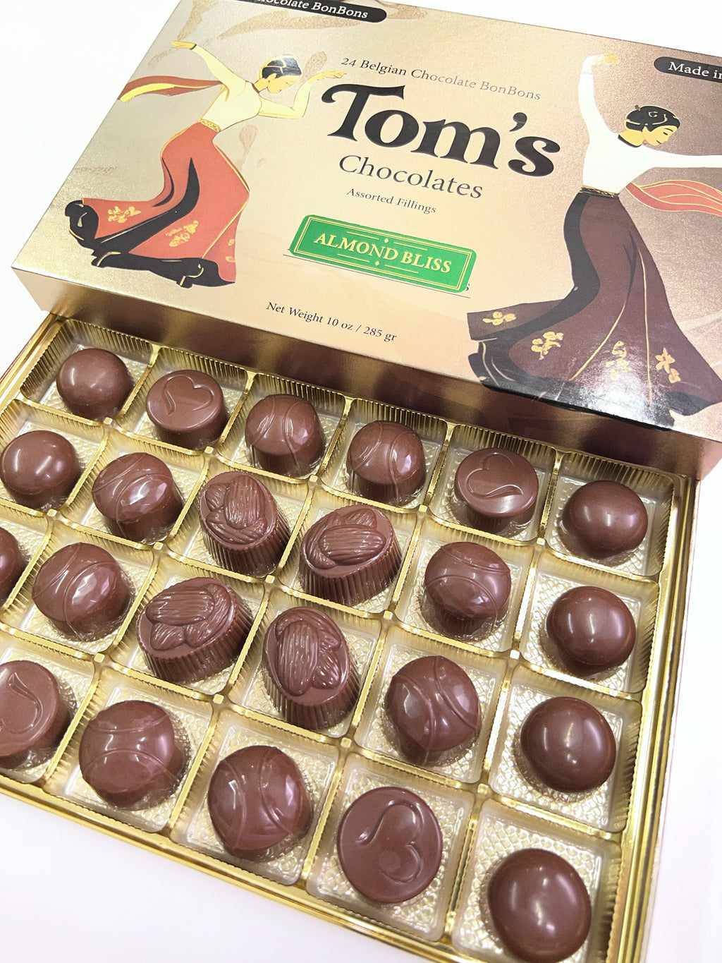 Almond Bliss Milk Chocolate – 24 Piece Gift Box