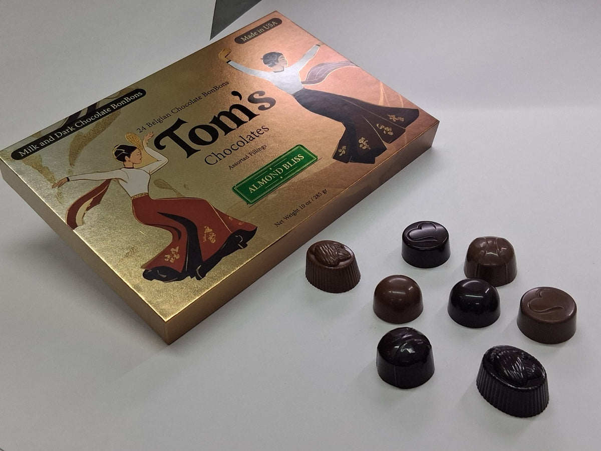 Almond Bliss Mixed Chocolate – 24 Piece Gift Box